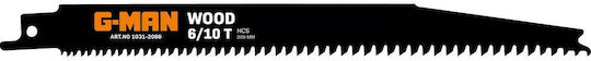 Jig Saw Blade for Wood 200mm 5pcs 01450