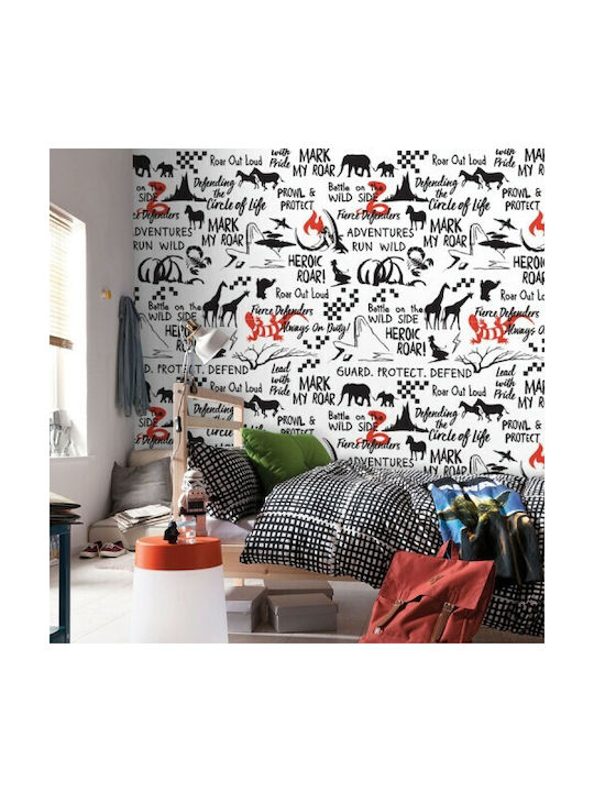 Houseart Kids Wallpaper L100xH100cm