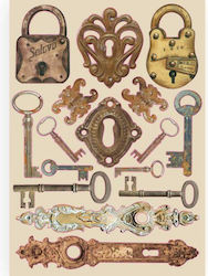 Stamperia Wooden Decoration 1pcs