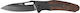Neo Tools Survival Pocket Knife Brown with Sheath