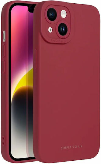 Roar Luna Задна корица Силикон Магнитен Червен (iPhone 15)