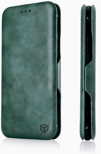 Techsuit Safe Book Δερματίνης Πράσινο (Oppo Reno10)