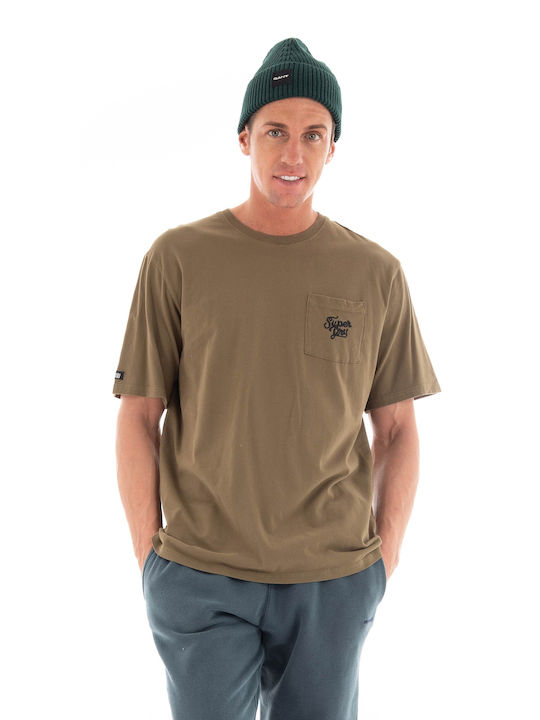 Superdry Men's Short Sleeve T-shirt Khaki