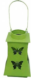Etoile Lampion Metalic Verde De Paște 20x12x12cm