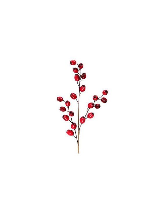 Othmar Artificial Decorative Branch Red 65cm 1pcs