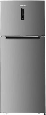 Finlux Ψυγείο Δίπορτο NoFrost Υ178xΠ70xΒ68εκ. Inox