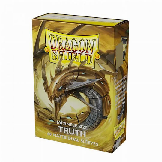 Dragon Shield Японски Малък Размер Матирани Двойни Ръкави За Карти Японски Размер 60 бр
