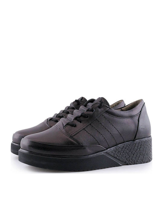 Damen Oxfords in Schwarz Farbe
