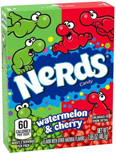 Nerds Candy Καραμέλες με Γεύση Watermelon & Cherry 46.7gr