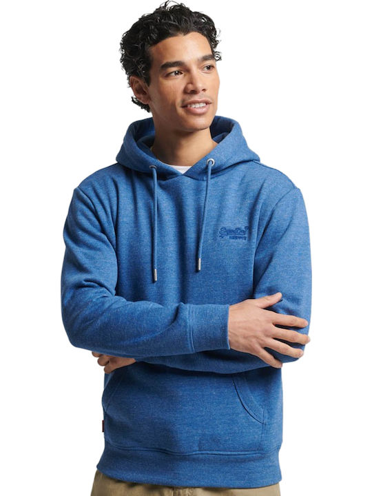 Superdry Φούτερ Μπλε