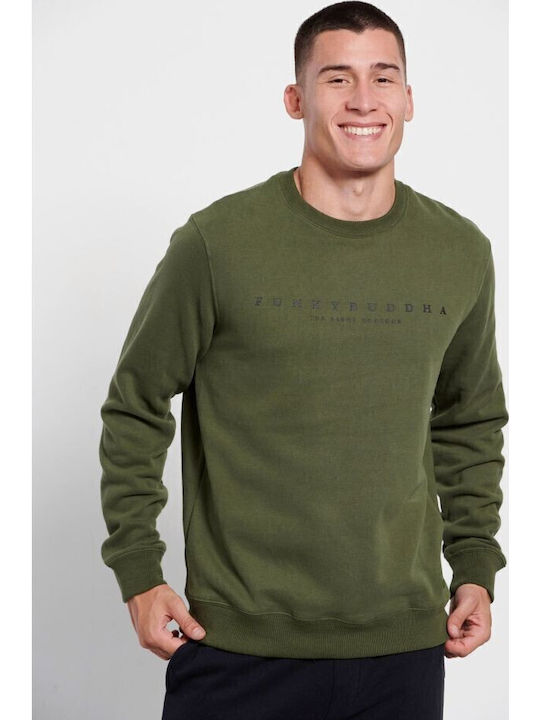 Funky Buddha Sweatshirt Pine Green