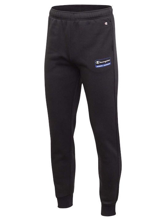 Sweatpants with Elastic Black