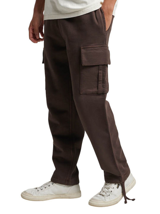Superdry M D2 Ovin Cargo Sweatpants with Elasti...