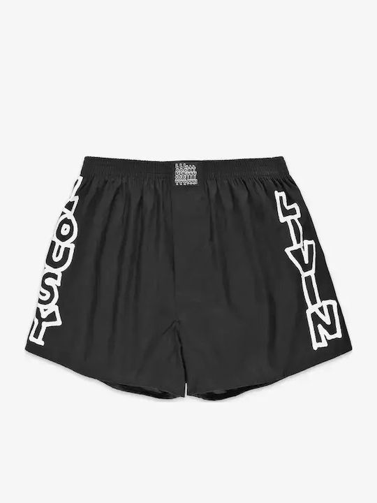 Lousy Livin Herren Badehose Shorts Schwarz Lousy Livin Herren Badehose Shorts Schwarz