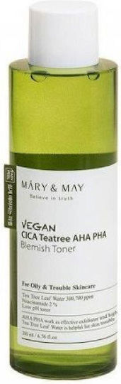 Mary & May Υγρό Τόνωσης Προσώπου με Mugwort, Centella Asiatica & AHA 200ml