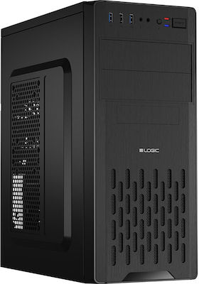 Logic L2 Midi Tower Computer Case Black