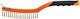Neo Tools Arbeitsbürste mit Schaber 3 Reihen 345mm 39-032
