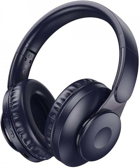Hoco W45 Enjoy Безжични / Жични Over Ear Слушалки Сини