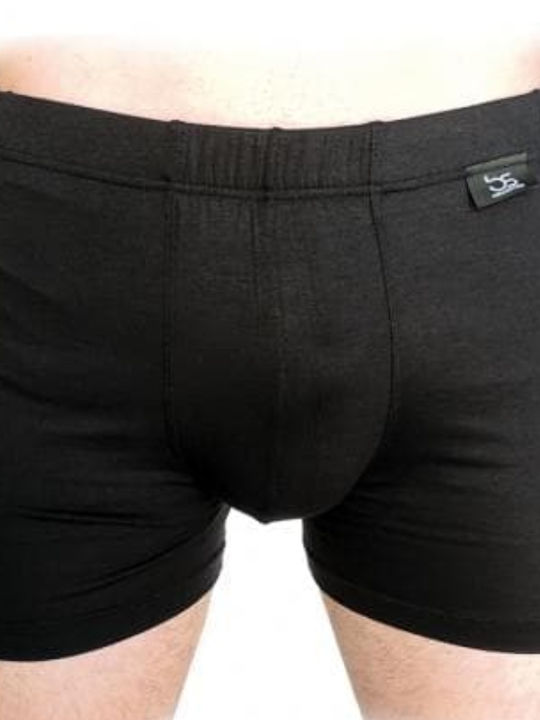 BS Collection Herren Boxershorts Schwarz 1Packung