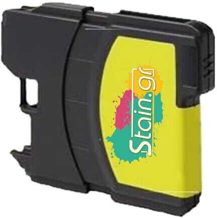 Stain Συμβατό Μελάνι Εκτυπωτή InkJet Brother 12ml Κίτρινο 1τμχ