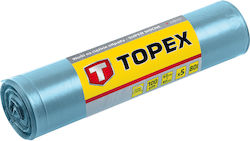 Topex Săculeți de Gunoi Capacitate 80lt 60x60cm 5buc Albastru