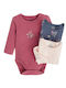 Cool Club Baby Bodysuit Set Long-Sleeved Multicolour