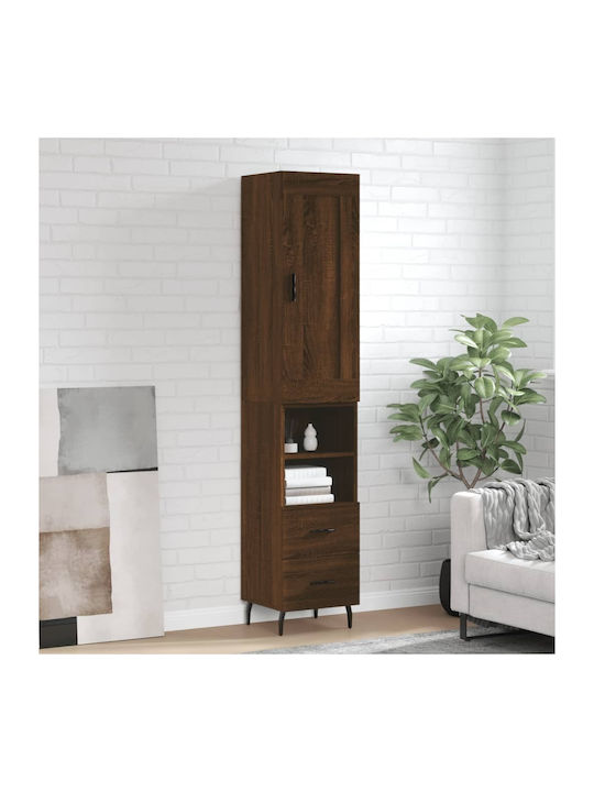 Cabinet pardoseală Stejar maro 34.5x34x180cm