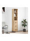 Schrank Boden Coffee 34.5x34x180cm