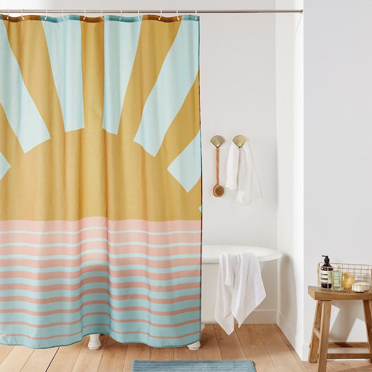 La Redoute Interieurs Κουρτίνα Υφασμάτινη 200x180cm Πολύχρωμη 350309201_6421_20