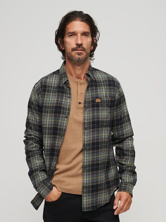 Superdry Lumberjack Langärmlig Flanell Hemd Gep...