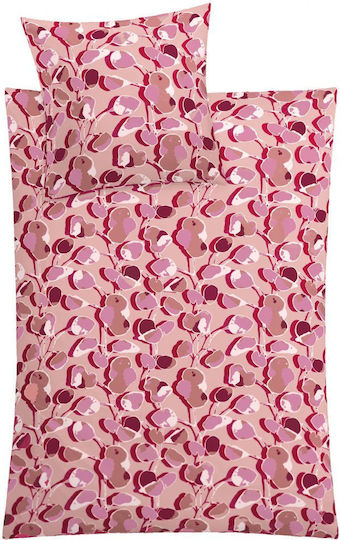 Kleine Wolke Duvet Cover Cotton Single 135x200 Catalonia Red