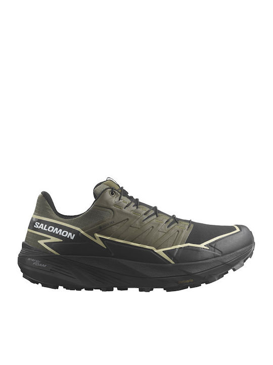 Salomon Thundercross Men's Waterproof Hiking Shoes With Gore-Tex Membrane Green