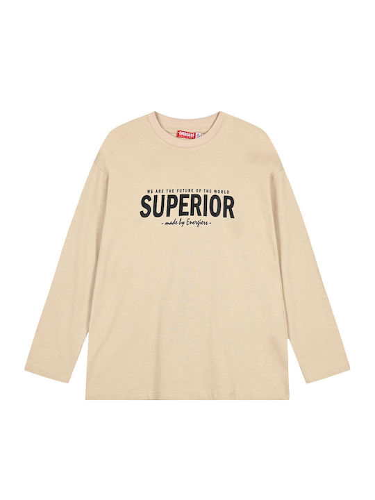 Energiers Kinderhemd Langarm Beige