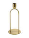 Koopman Candle Holder Metal in Gold Color 1pcs