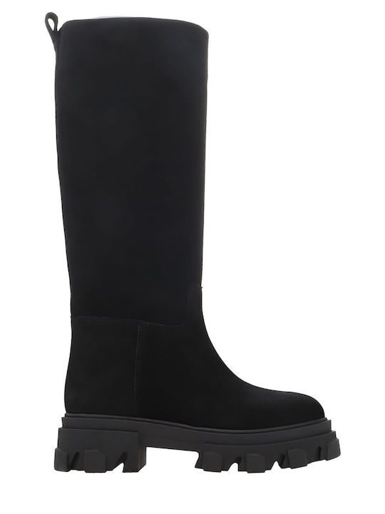 Gia Borghini Perni07 Suede Γυναικείες Μπότες Μα...