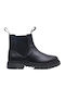 Leder Chelsea Herrenstiefel Schwarz
