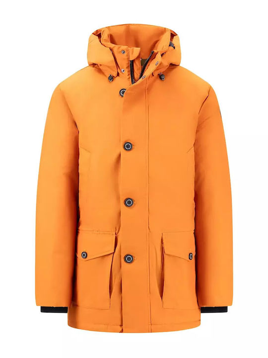 Winter Jacket Parka Waterproof Orange