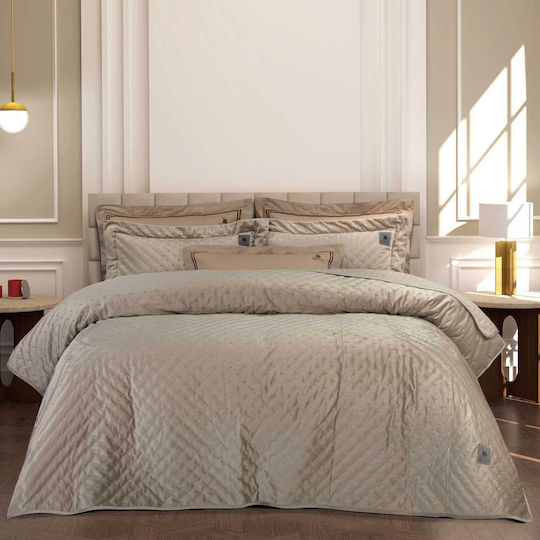 Greenwich Polo Club 3432 Υπέρδιπλο Μπεζ 240x250cm