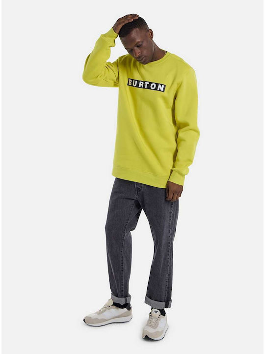 Burton Men's Sweatshirt Yellow