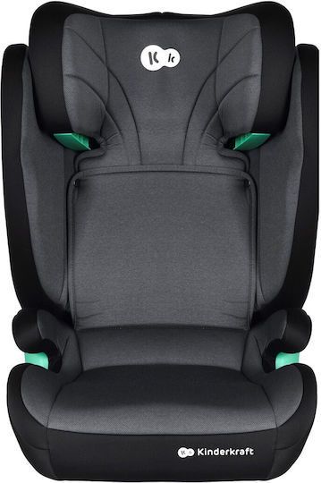 Kinderkraft Junior Fix Baby Car Seat High-back Booster i-Size with Isofix Graphite Black