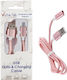 Volte-Tel 1m USB 2.0 Cable A-Male to Magnetic Pink