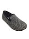 Heel Enclosed Men's Slipper Gray