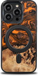 Bewood Back Cover Πορτοκαλί (iPhone 15 Pro)