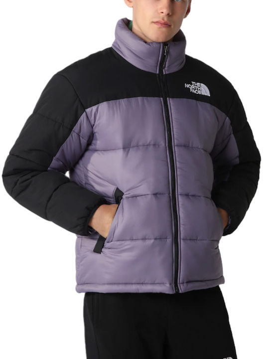 North face jacket purple mens sales