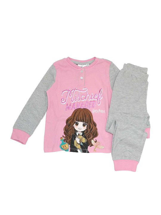 Warner Bros Kids' Pajamas Winter Cotton Gray