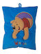 Disney Kinder Wurfkissen Winnie The Pooh Hellblau 34x45cm