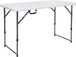 Epiplo-Fos Escape Τραπέζι Πτυσσόμενο/Βαλίτσα 90x60x40/70cm Τραπέζι Πτυσσόμενο σε Βαλιτσάκι