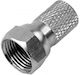 Jager A120Q Plug F-Connector Silver