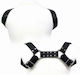 Leather Body Harness Μαύρο