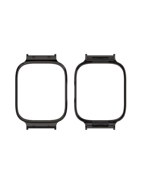 Metal Case in Black color for Redmi Watch 3 Active